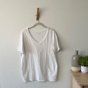 Aerie oversized V-Neck Short Sleeve Tee